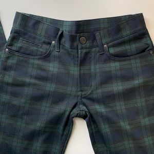 Zara Man Plaid Cigarette Pants
